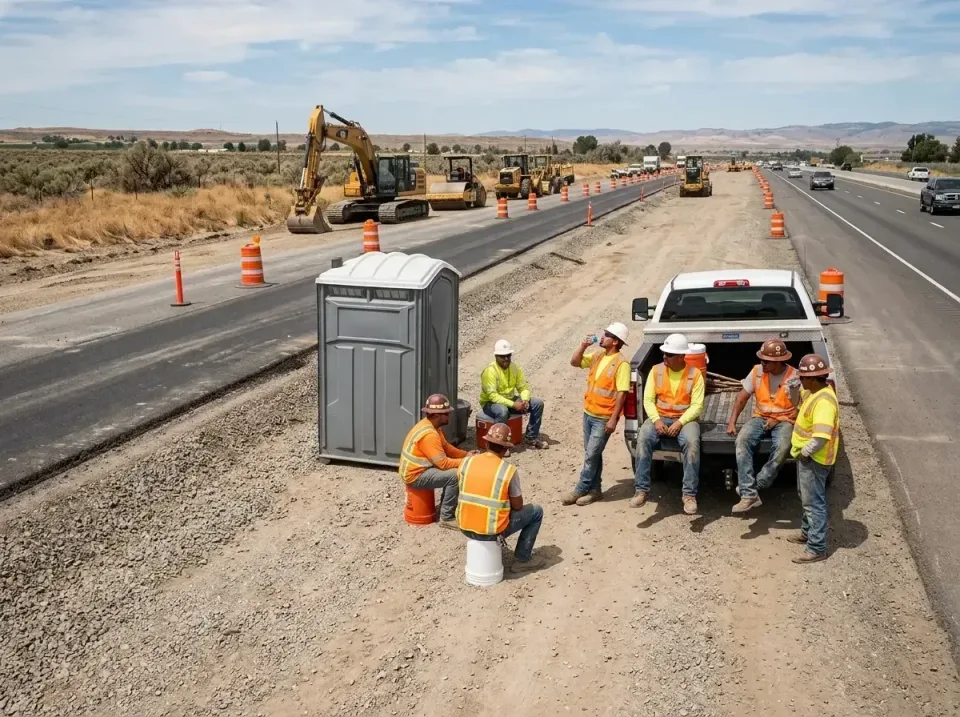 highway-road-construction-crew-007 — frequently asked questions, Porta Potty and Restroom Rentals in Elberton, GA